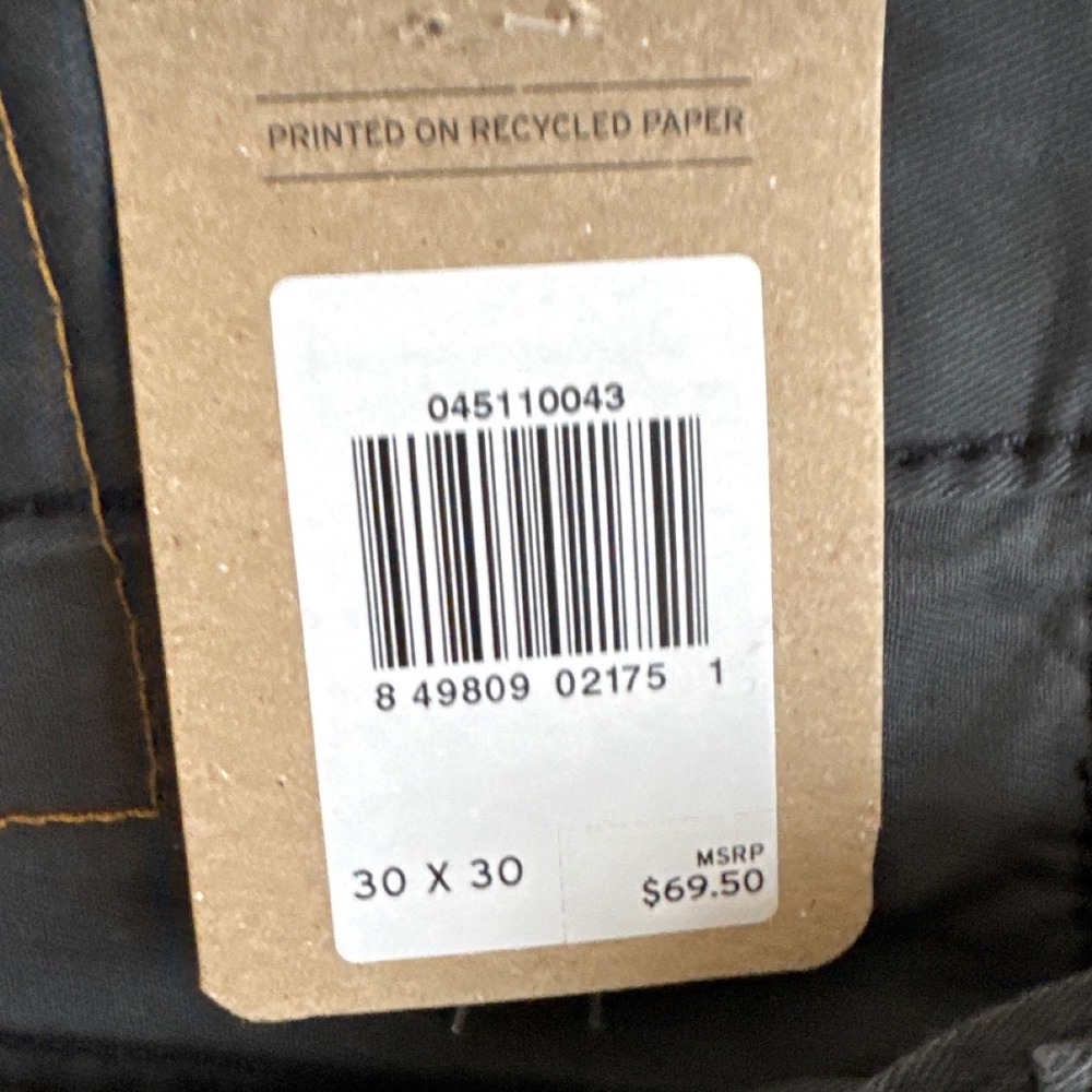 Levi Strauss Co 511 Slim Fit Mens Jeans Dark Wash Size 30x30 New With Tags - Picture 5 of 5